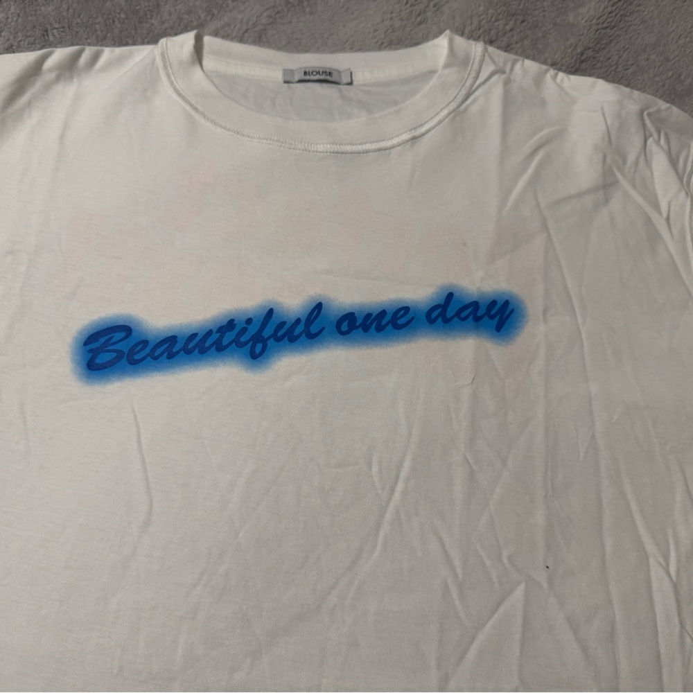 Blouse Beautiful One Day Perfect the Next Men’s Graphic Tee Size L